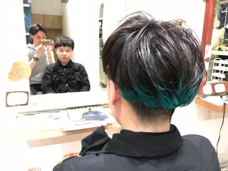 ショート カラー メンズ指名多数!! 田島史也のヘアスタイル
