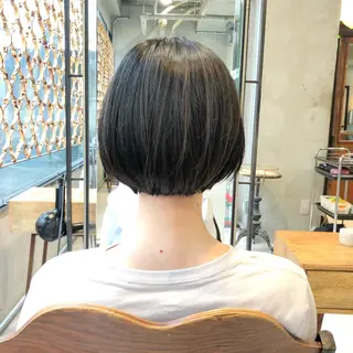 ショート すきバサミを使わない カット✂️✨郡司泰之のヘアスタイル