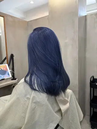 セミロング カラー 中園康 /カラー/ブリーチのヘアスタイル