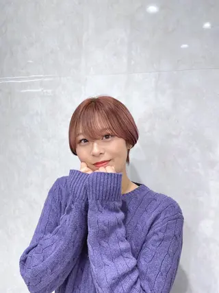 ショート ショート/似合わせ/ 透明感カラー古市唯人のヘアスタイル