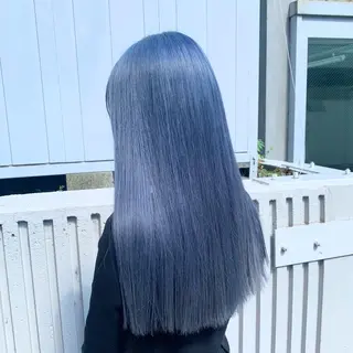 ロング カラー 赤みゼロ/透明感 カラー🌿KANTAのヘアスタイル