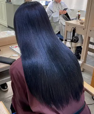 ロング マンツーマン施術🌷 透明感/HIKARIのヘアスタイル