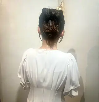 ヘアアレンジ Aya/四条烏丸/ 酸性ストレートのヘアスタイル