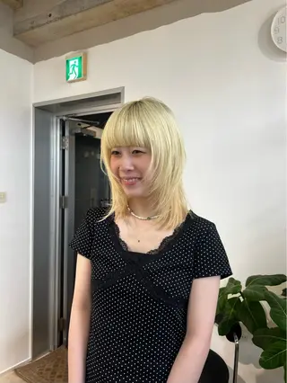 ミディアム カラー fit /HONOKAのヘアスタイル