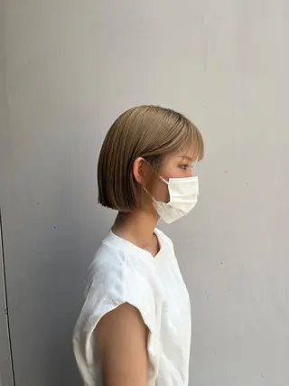 ショート ヘアアレンジ 韓国好き🇰🇷 美容師MIKUのヘアスタイル