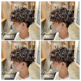 パーマ メンズ メンズパーマ特化 店長望月謙二郎のヘアスタイル