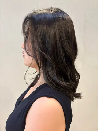 ミディアム 渡邉 ひかるのヘアスタイル
