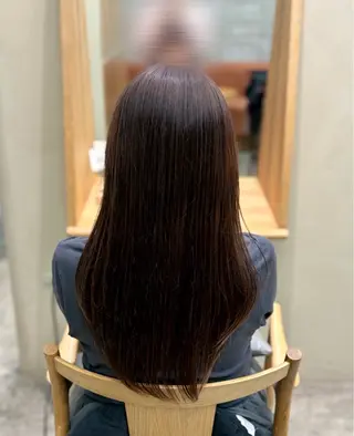 ロング 原 綾菜のヘアスタイル