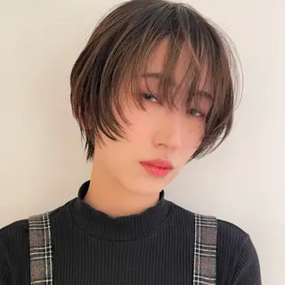 ショート カラー 【吉祥寺】ショート/ レイヤーボブ/ryoのヘアスタイル
