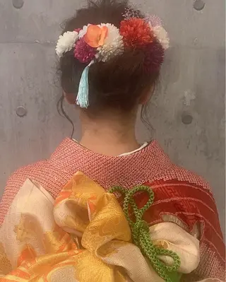 ヘアアレンジ 田室 和幸 河原町のヘアスタイル