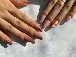 ネイル Mana ·͜· ❤︎のネイルデザイン