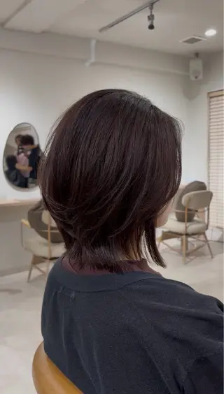 ミディアム 似合わせショート/ ヘアケア/根本直樹のヘアスタイル