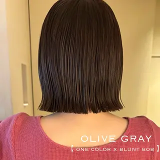 ミディアム カラー ⌇🌹透明感カラー 🌹ᴍᴇɢᴜᴍɪ ⌇のヘアスタイル
