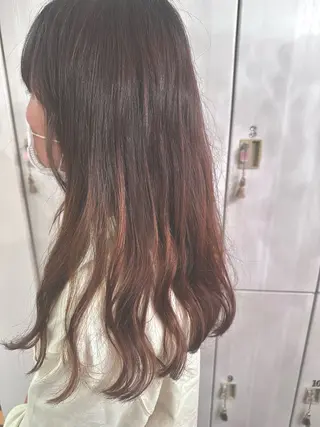 セミロング パーマ 古澤 由紀子のヘアスタイル