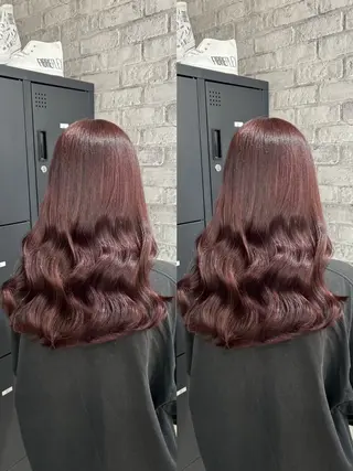 ロング カラー ダメージレスブリーチ RIKU🎨のヘアスタイル