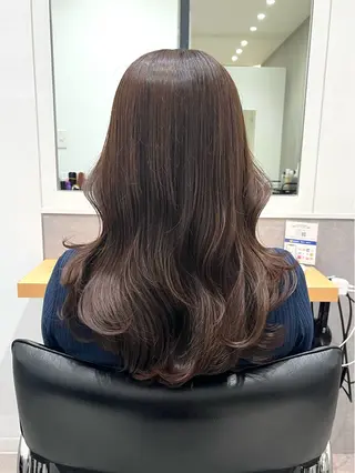 ロング カラー 𝒢𝒾𝓇𝓁𝓎 ⑅　𝓎𝓊𝓀𝒶のヘアスタイル