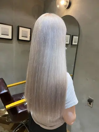 ロング カラー amie三宮 NAKANOのヘアスタイル