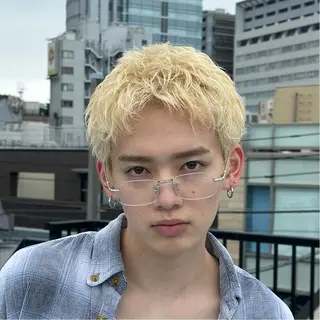 ショート カラー メンズ 原宿/メンズヘア 似合せ/遼祐のヘアスタイル