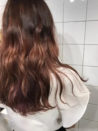 ロング カラー 透明感カラー/ レイヤー　YUKAのヘアスタイル
