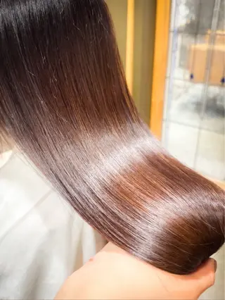ロング Glunge 金子颯來のヘアスタイル