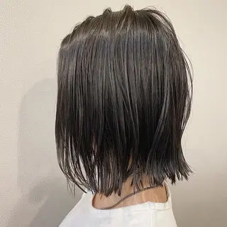 ミディアム 山口 浩之のヘアスタイル