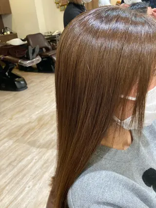 ロング 佐藤 睦月のヘアスタイル