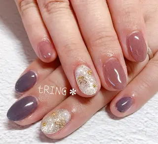 ネイル tRING＊ しいの木台のネイルデザイン