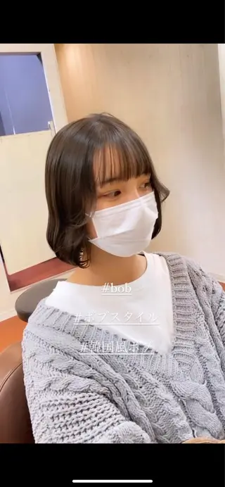 ショート カラー ヨシダ トオルのヘアスタイル