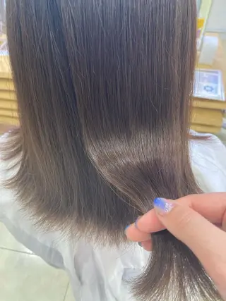 ミディアム カラー ヘアアレンジ TSUNA 🌙 Lim 五反田のマツエク・マツパデザイン