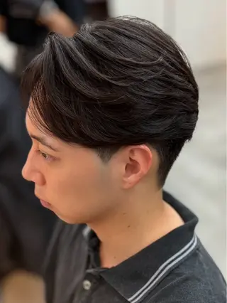 ショート メンズ 石田 翔琉のヘアスタイル