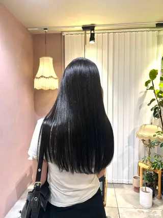 ロング 京都丸太町/艶カラー /ナツキ🤍🫧のヘアスタイル