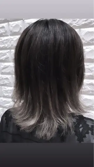 ミディアム カラー 稲村 toshiのヘアスタイル