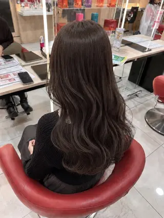 ロング カラー 【モデル様募集🖤】 MIKI//伊勢原のヘアスタイル