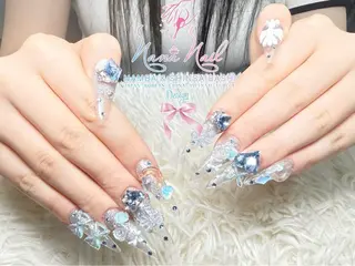 ロング Linanail Nambaのネイルデザイン