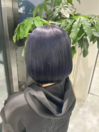 ミディアム カラー パーマ ヘアアレンジ メンズ キッズ 透明感ブリーチカラー 🌈TOMOHIROのヘアスタイル