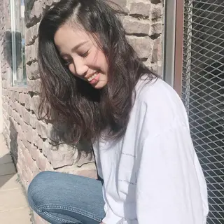 ロング カラー パーマ ヘアアレンジ タナハラ クミコのその他イメージ