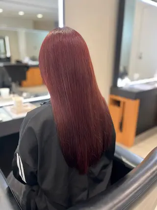 ロング 顔周りレイヤー 髪質改善 / AYUのヘアスタイル