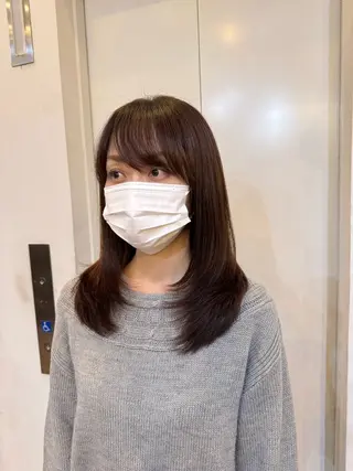 セミロング 🐋湊 ゆうき 🫧のヘアスタイル