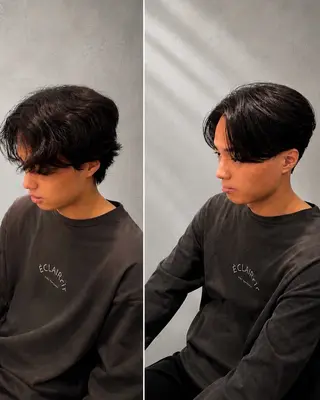 パーマ 濱口 健慎のヘアスタイル