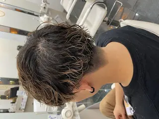パーマ ショート メンズ 💇🏻‍♂️パーマ ニキ✨本田龍斗のヘアスタイル