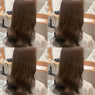 ミディアム カラー Minami. 🩵 再現性特化ヘアのヘアスタイル