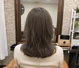 セミロング キッズ 塩田 悠のヘアスタイル