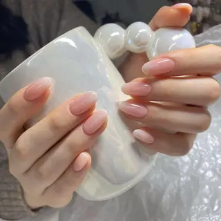ミディアム めぐみのネイルサロン スタッフ練習のネイルデザイン