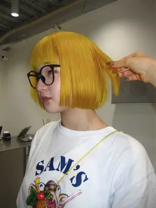 カラー ヘアアレンジ 天神大名/カラー特化 レイヤー/トレンドのヘアスタイル