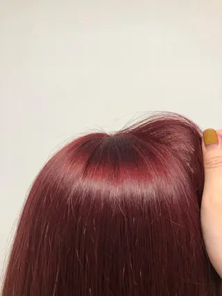 セミロング カラー ヘアアレンジ 透明感/艶髪/💖 トレンドスタイル💖のヘアスタイル