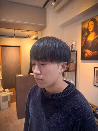 ショート カラー メンズ 立川メンズカット/ メンズパーマ💈三上のヘアスタイル