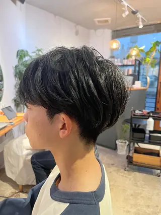 パーマ メンズ 友 美海のヘアスタイル