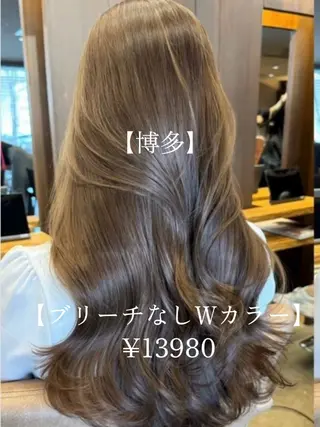 ロング カラー 【博多髪質改善】 吉村　清志のヘアスタイル