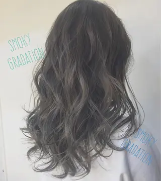 ロング カラー ヘアアレンジ 銀座/ハイトーン/ hayaka 🖤のヘアスタイル