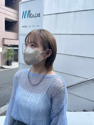ショート 渡辺 杏斗龍のヘアスタイル